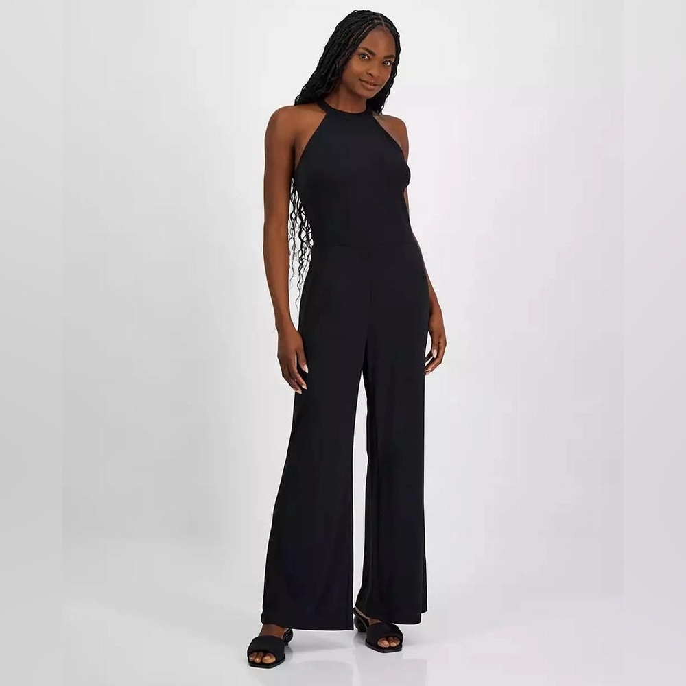 🆕 Bar III Halter Jumpsuit Size Large